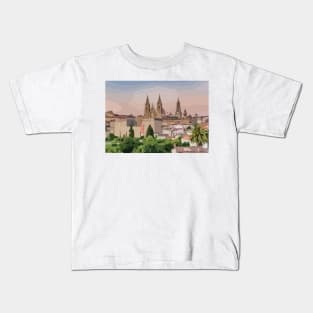 Santiago de Compostela Painting Kids T-Shirt